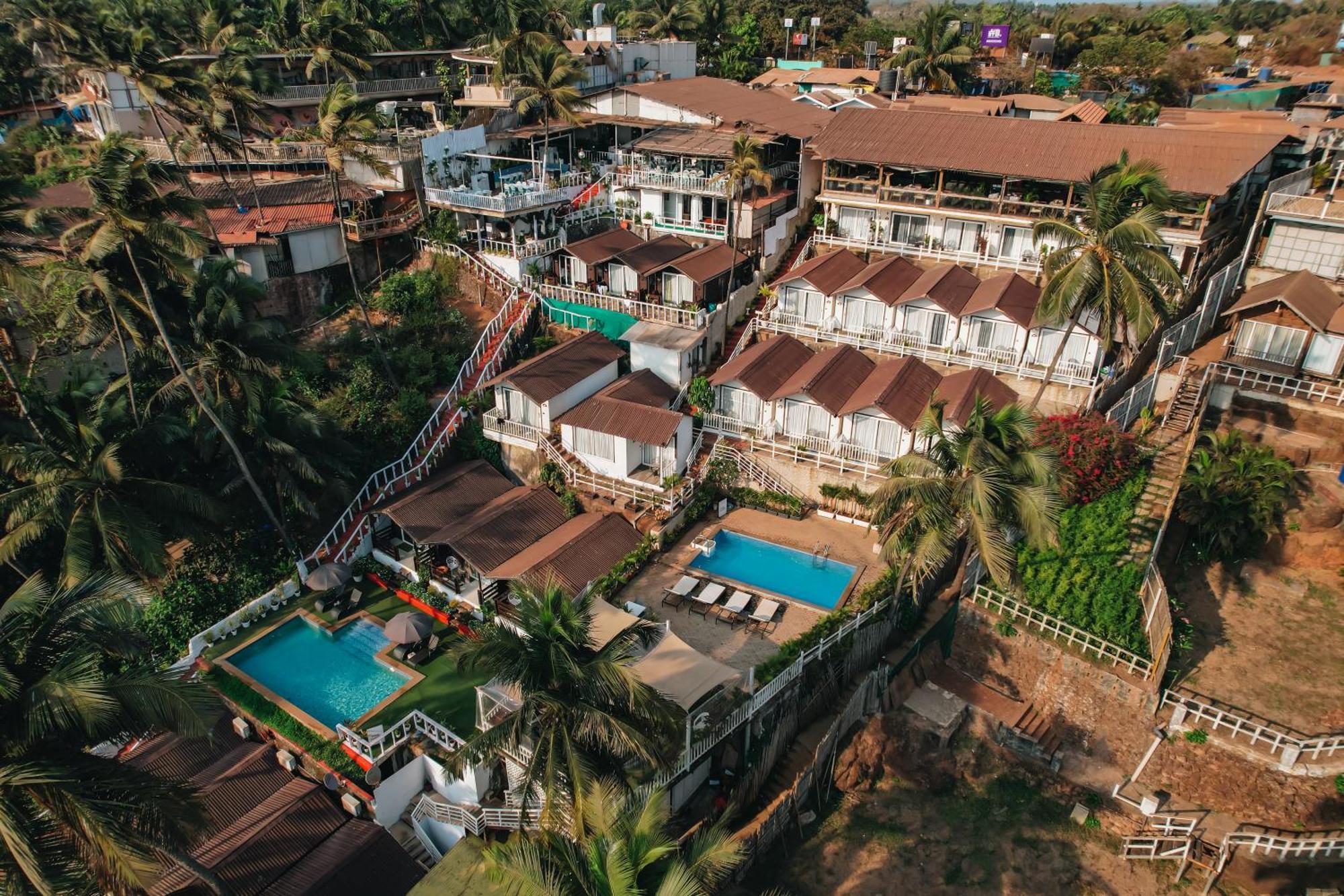 Stone Wood Beach Resort, Vagator Ngoại thất bức ảnh
